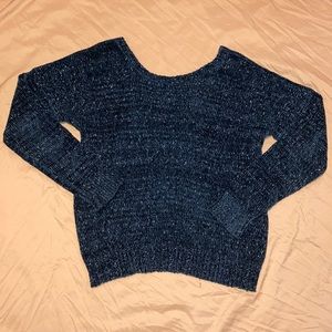Open Back Knotted Sweater